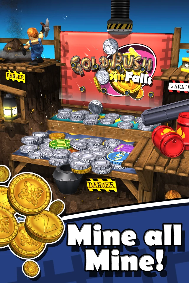 Goldrush Coin Falls screenshot