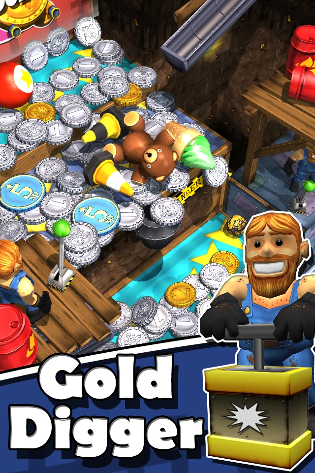 Goldrush Coin Falls screenshot